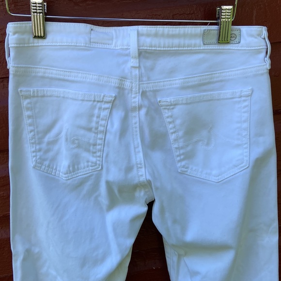 Anthropologie AG Adriano Goldschmied The Stevie Slim Straight Jeans Size 27 - Picture 11 of 12